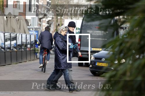 Amsterdam 1 april 2022
Ferdinand Grapperhaus met zijn vrouw aan het wandelen