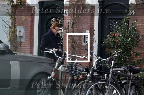 Den Haag 5 januari 2023
Frank Jansen bij zijn huis in Den Haag