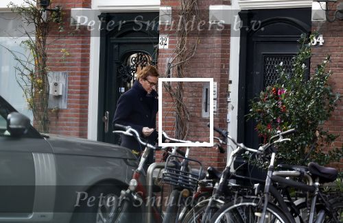Den Haag 5 januari 2023
Frank Jansen bij zijn huis in Den Haag