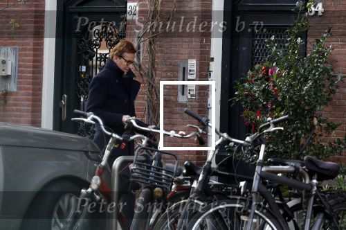 Den Haag 5 januari 2023
Frank Jansen bij zijn huis in Den Haag