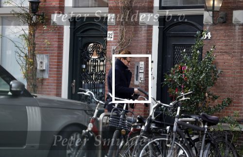 Den Haag 5 januari 2023
Frank Jansen bij zijn huis in Den Haag