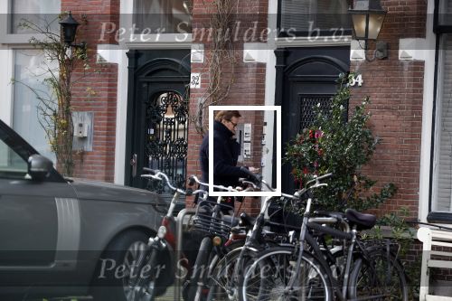 Den Haag 5 januari 2023
Frank Jansen bij zijn huis in Den Haag
