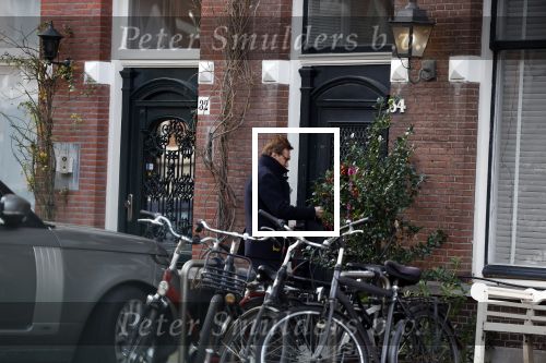 Den Haag 5 januari 2023
Frank Jansen bij zijn huis in Den Haag