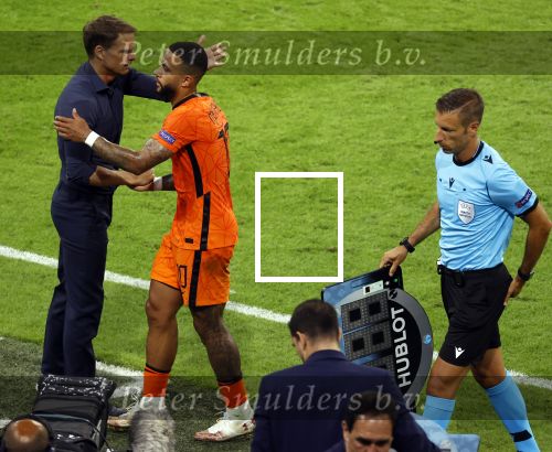 Amsterdam, 17 Juni 2021
Interland Nederland-Oostenrijk, eindstand 2-0
Voorronde EK 2020
Frank de Boer en Memphis Depay
