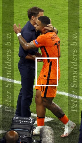 Amsterdam, 17 Juni 2021
Interland Nederland-Oostenrijk, eindstand 2-0
Voorronde EK 2020
Frank de Boer en Memphis Depay