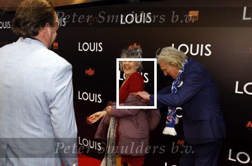 Amsterdam 11 april 2022
Premiere documentaire Louis  over het leven van Louis v Gaal in Tuschinski. Louis kwam samen met zijn vrouw Truus. Freek de Jonge met zijn vrouw