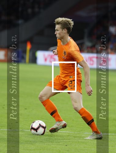 Amsterdam, 6 September 2018
Nederland-Peru, eindstand 2-1
Frenkie de Jong