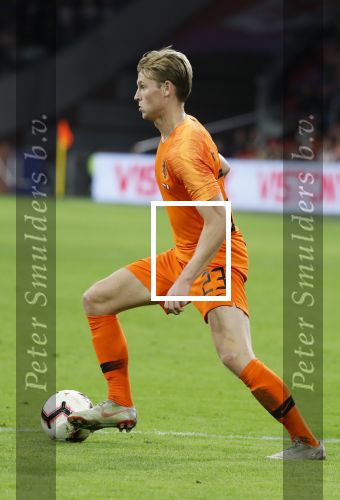 Amsterdam, 6 September 2018
Nederland-Peru, eindstand 2-1
Frenkie de Jong
