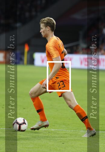 Amsterdam, 6 September 2018
Nederland-Peru, eindstand 2-1
Frenkie de Jong