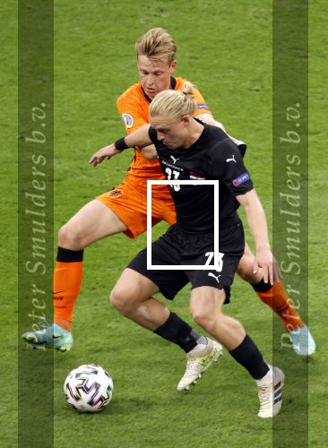 Amsterdam, 17 Juni 2021
Interland Nederland-Oostenrijk, eindstand 2-0
Voorronde EK 2020
Frenkie de Jong