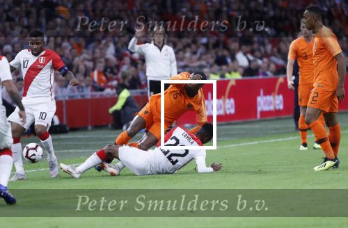 Amsterdam, 6 September 2018
Nederland-Peru, eindstand 2-1
Georginio Wijnaldum en Jefferson Farfan