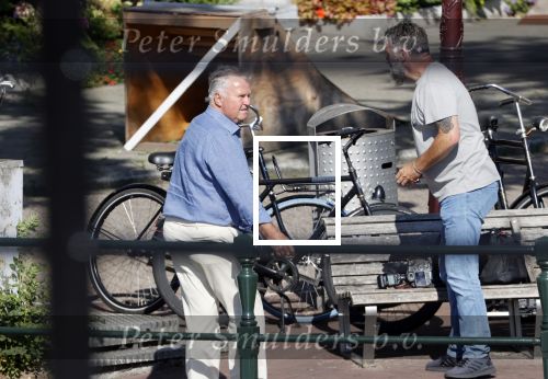 Amsterdam 21 augustus 2020
Guus Hiddink wordt de bondscoach van Curacao en geeft een interview bij hem voor de deur.