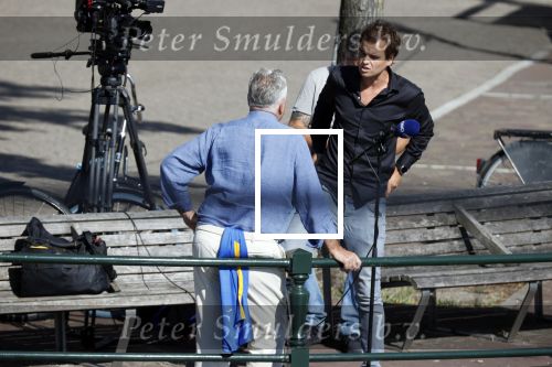 Amsterdam 21 augustus 2020
Guus Hiddink wordt de bondscoach van Curacao en geeft een interview bij hem voor de deur.