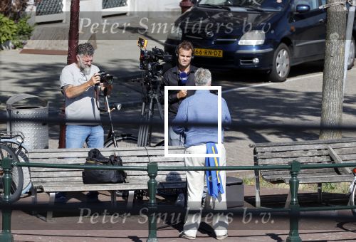 Amsterdam 21 augustus 2020
Guus Hiddink wordt de bondscoach van Curacao en geeft een interview bij hem voor de deur.