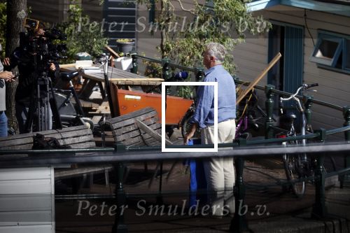 Amsterdam 21 augustus 2020
Guus Hiddink wordt de bondscoach van Curacao en geeft een interview bij hem voor de deur.