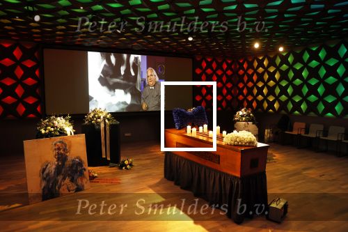 Hilversum 29 december 2022
Bij Beeld en Geluid op het mediapark  konden mensen afscheid nemen van Han Peekel .