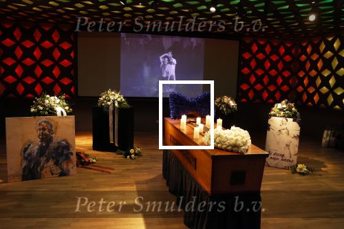 Hilversum 29 december 2022
Bij Beeld en Geluid op het mediapark  konden mensen afscheid nemen van Han Peekel .