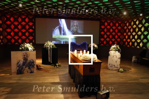 Hilversum 29 december 2022
Bij Beeld en Geluid op het mediapark  konden mensen afscheid nemen van Han Peekel .