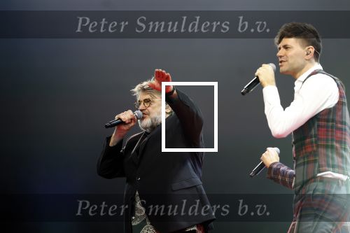 Rotterdam 5 januari 2023
25 jaar vrienden van Amstel Live in ahoy.
Henk westbroek met Nick en Simon