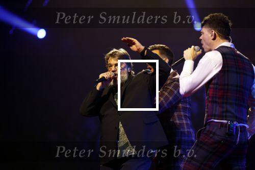 Rotterdam 5 januari 2023
25 jaar vrienden van Amstel Live in ahoy.
Henk westbroek met Nick en Simon