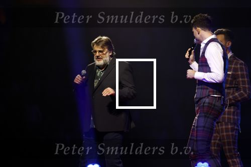 Rotterdam 5 januari 2023
25 jaar vrienden van Amstel Live in ahoy.
Henk westbroek met Nick en Simon