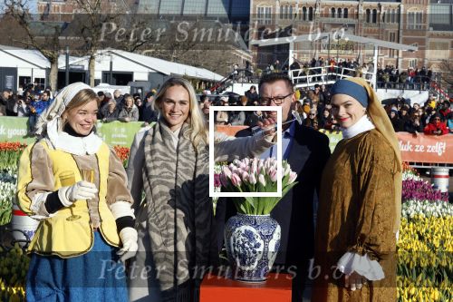 Amsterdam 21 januari 2023
Irene Schouten doopt een tulp op het museumplein.