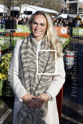 Amsterdam 21 januari 2023
Irene Schouten doopt een tulp op het museumplein.
