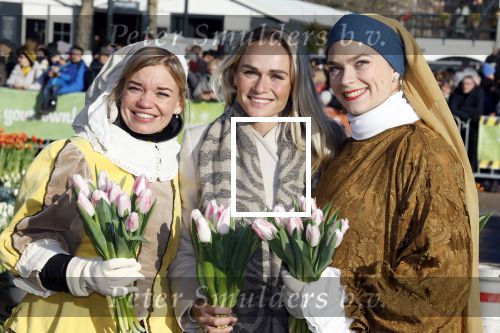 Amsterdam 21 januari 2023
Irene Schouten doopt een tulp op het museumplein.