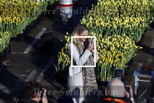 Amsterdam 21 januari 2023
Irene Schouten doopt een tulp op het museumplein.