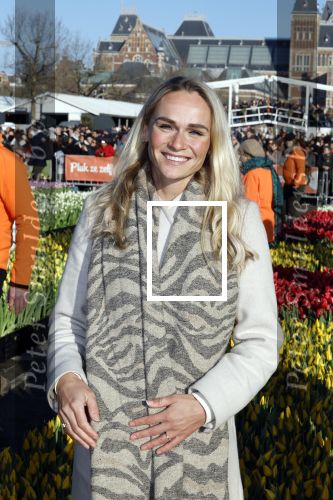 Amsterdam 21 januari 2023
Irene Schouten doopt een tulp op het museumplein.