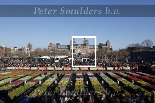 Amsterdam 21 januari 2023
Irene Schouten doopt een tulp op het museumplein.