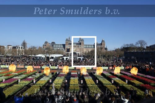 Amsterdam 21 januari 2023
Irene Schouten doopt een tulp op het museumplein.