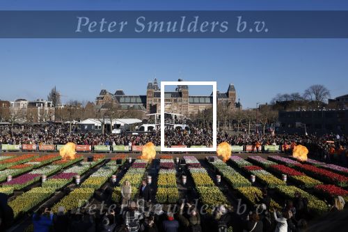 Amsterdam 21 januari 2023
Irene Schouten doopt een tulp op het museumplein.