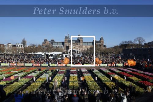 Amsterdam 21 januari 2023
Irene Schouten doopt een tulp op het museumplein.