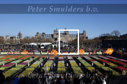 Amsterdam 21 januari 2023
Irene Schouten doopt een tulp op het museumplein.