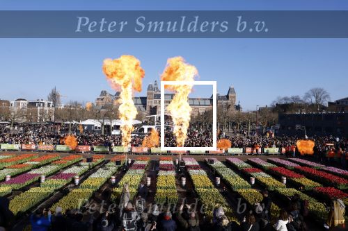 Amsterdam 21 januari 2023
Irene Schouten doopt een tulp op het museumplein.