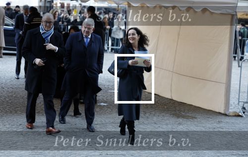 Amsterdam 17 januari 2023
Nieuwjaarsreceptie van Koning Willem Alexander en Koningin Maxima op paleis op de dam. De 4 burgemeesters van de grote steden . Jan v Zanen (Den Haag) Sharon Dijksma (Utrecht) Femke Halsema (Amsterdam) en Aboutaleb ( Rotterdam)