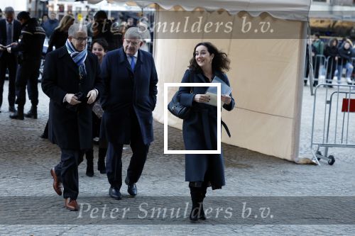 Amsterdam 17 januari 2023
Nieuwjaarsreceptie van Koning Willem Alexander en Koningin Maxima op paleis op de dam. De 4 burgemeesters van de grote steden . Jan v Zanen (Den Haag) Sharon Dijksma (Utrecht) Femke Halsema (Amsterdam) en Aboutaleb ( Rotterdam)