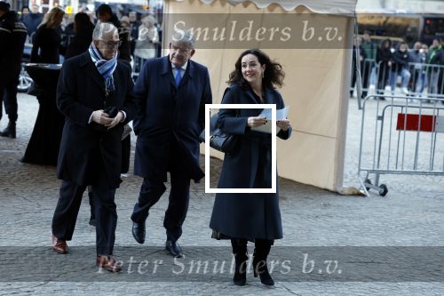 Amsterdam 17 januari 2023
Nieuwjaarsreceptie van Koning Willem Alexander en Koningin Maxima op paleis op de dam. De 4 burgemeesters van de grote steden . Jan v Zanen (Den Haag) Sharon Dijksma (Utrecht) Femke Halsema (Amsterdam) en Aboutaleb ( Rotterdam)