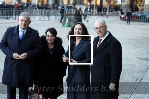 Amsterdam 17 januari 2023
Nieuwjaarsreceptie van Koning Willem Alexander en Koningin Maxima op paleis op de dam. De 4 burgemeesters van de grote steden . Jan v Zanen (Den Haag) Sharon Dijksma (Utrecht) Femke Halsema (Amsterdam) en Aboutaleb ( Rotterdam)