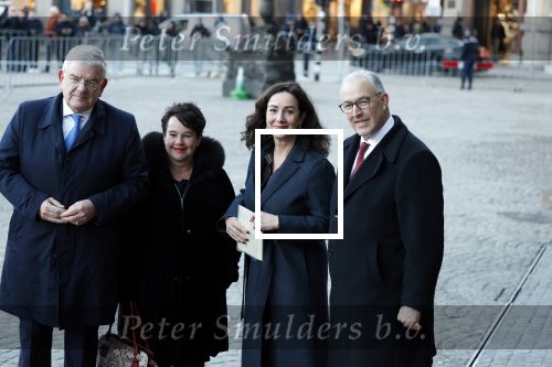 Amsterdam 17 januari 2023
Nieuwjaarsreceptie van Koning Willem Alexander en Koningin Maxima op paleis op de dam. De 4 burgemeesters van de grote steden . Jan v Zanen (Den Haag) Sharon Dijksma (Utrecht) Femke Halsema (Amsterdam) en Aboutaleb ( Rotterdam)