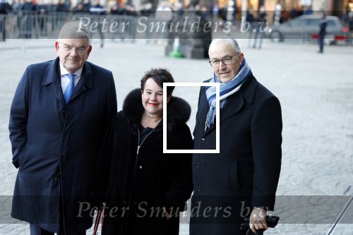 Amsterdam 17 januari 2023
Nieuwjaarsreceptie van Koning Willem Alexander en Koningin Maxima op paleis op de dam. De 4 burgemeesters van de grote steden . Jan v Zanen (Den Haag) Sharon Dijksma (Utrecht) Femke Halsema (Amsterdam) en Aboutaleb ( Rotterdam)