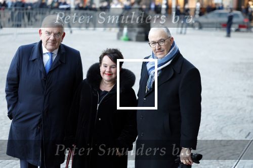 Amsterdam 17 januari 2023
Nieuwjaarsreceptie van Koning Willem Alexander en Koningin Maxima op paleis op de dam. De 4 burgemeesters van de grote steden . Jan v Zanen (Den Haag) Sharon Dijksma (Utrecht) Femke Halsema (Amsterdam) en Aboutaleb ( Rotterdam)