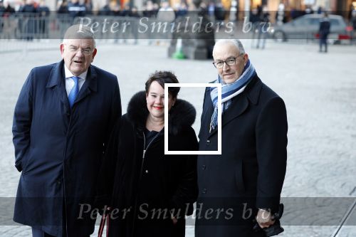 Amsterdam 17 januari 2023
Nieuwjaarsreceptie van Koning Willem Alexander en Koningin Maxima op paleis op de dam. De 4 burgemeesters van de grote steden . Jan v Zanen (Den Haag) Sharon Dijksma (Utrecht) Femke Halsema (Amsterdam) en Aboutaleb ( Rotterdam)