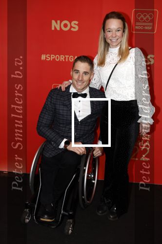 Amsterdam 21 december 2022
Sportman en Sportvrouw van het jaar Gala in AFAS Live. Jetze Plat met partner