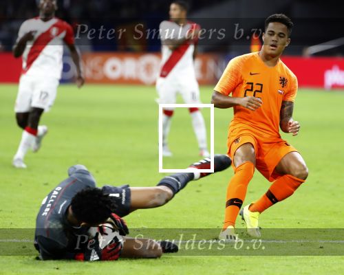 Amsterdam, 6 September 2018
Nederland-Peru, eindstand 2-1
Justin Kluivert