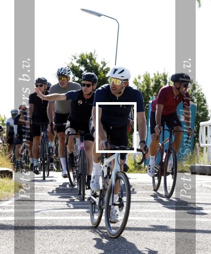 Omgeving vinkeveen  17 juli 2022
Laurens ten Dam met zijn fietsclub