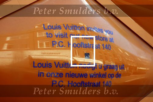 Amsterdam 28 juni 2022
Louis Vuitton winkel in aanbouw