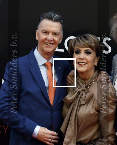 Amsterdam 11 april 2022
Premiere documentaire Louis  over het leven van Louis v Gaal in Tuschinski. Louis kwam samen met zijn vrouw Truus.