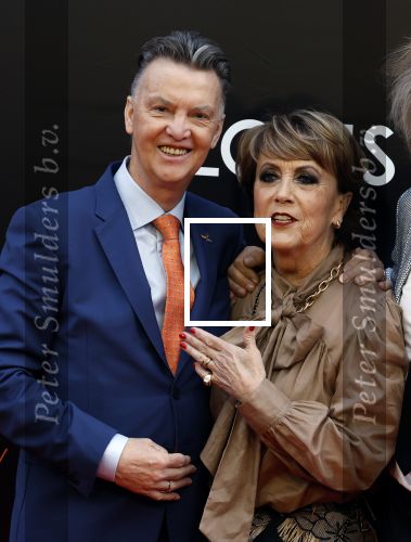Amsterdam 11 april 2022
Premiere documentaire Louis  over het leven van Louis v Gaal in Tuschinski. Louis kwam samen met zijn vrouw Truus.
